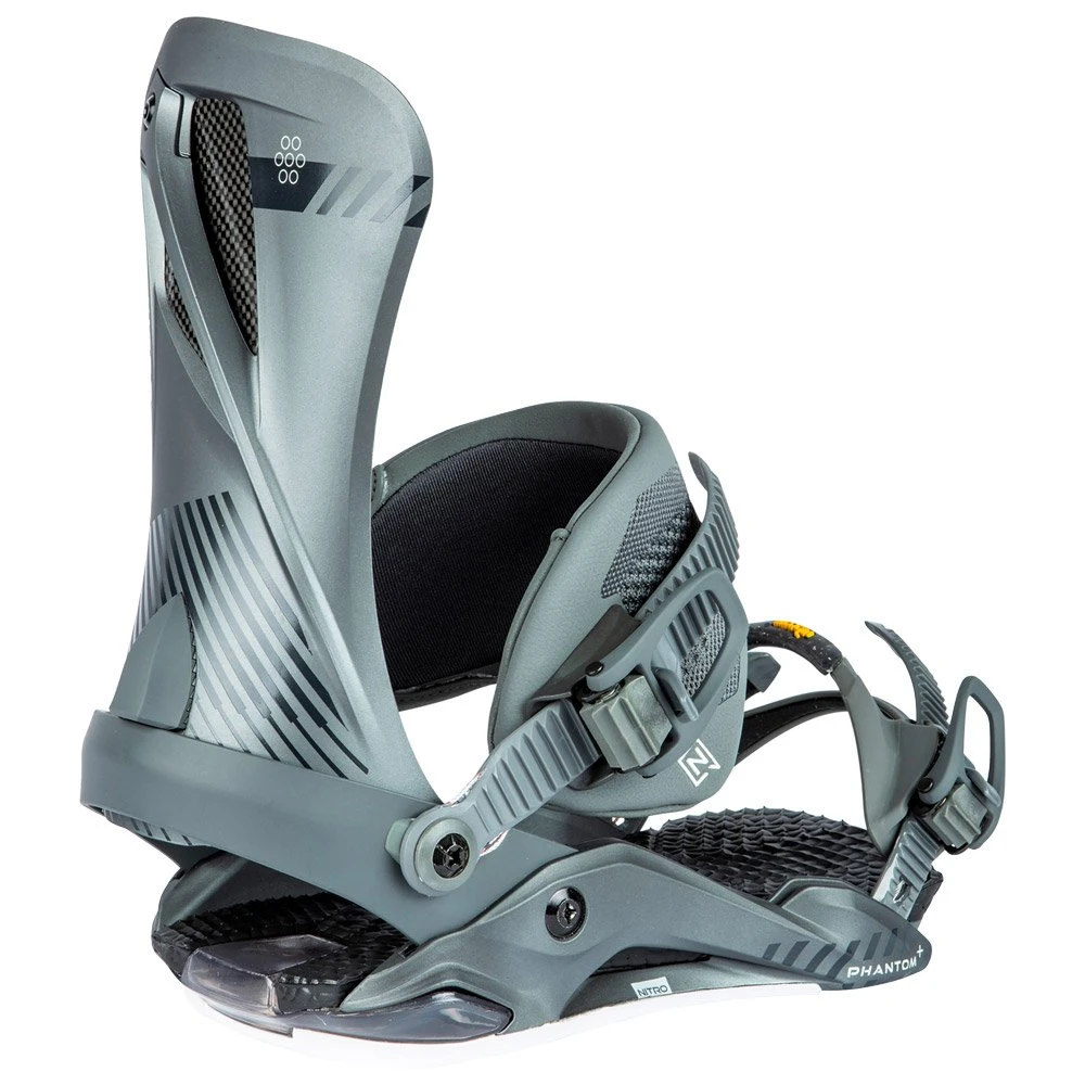 Fijaciones Snowboard Nitro Phantom + Alloy 3 Fijaciones Snowboard Nitro Phantom + Alloy