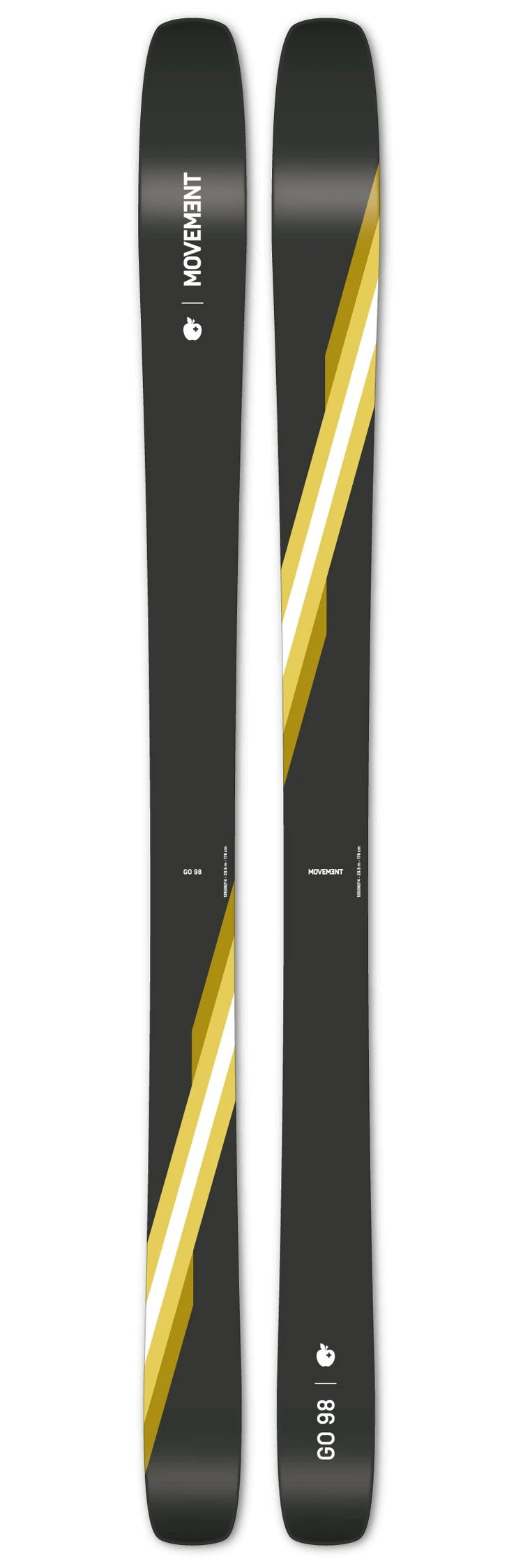 MOVEMENT Pack Esquí Alpino Go 98 Ti + Fij 3 MOVEMENT Pack Esquí Alpino Go 98 Ti + Fij