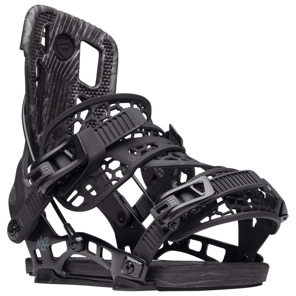 Fijaciones Snowboard Flow NX2-TM Hybrid Black 4 Fijaciones Snowboard Flow NX2-TM Hybrid Black - Imagen 2