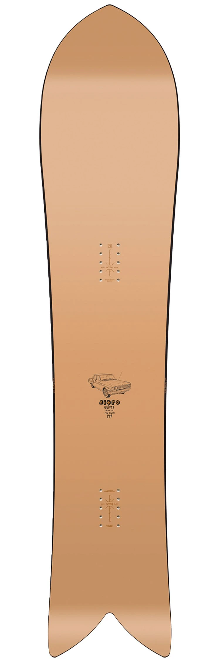 NITRO Pack Snowboard Fintwin + Fij 3 NITRO Pack Snowboard Fintwin + Fij