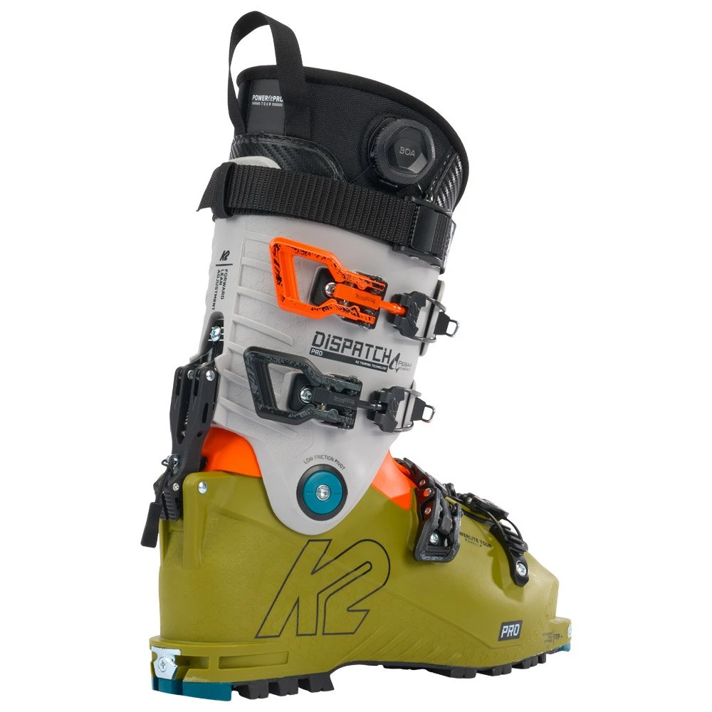 Botas De Esquí De Travesía K2 Dispatch Pro Green Orange 4 Botas De Esquí De Travesía K2 Dispatch Pro Green Orange - Imagen 2