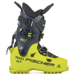 Botas De Esquí De Travesía Fischer Transalp Pro Yellow Dark Blue