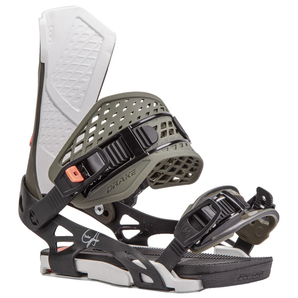 Fijaciones Snowboard Drake Radar Green Forest White 4 Fijaciones Snowboard Drake Radar Green Forest White - Imagen 2