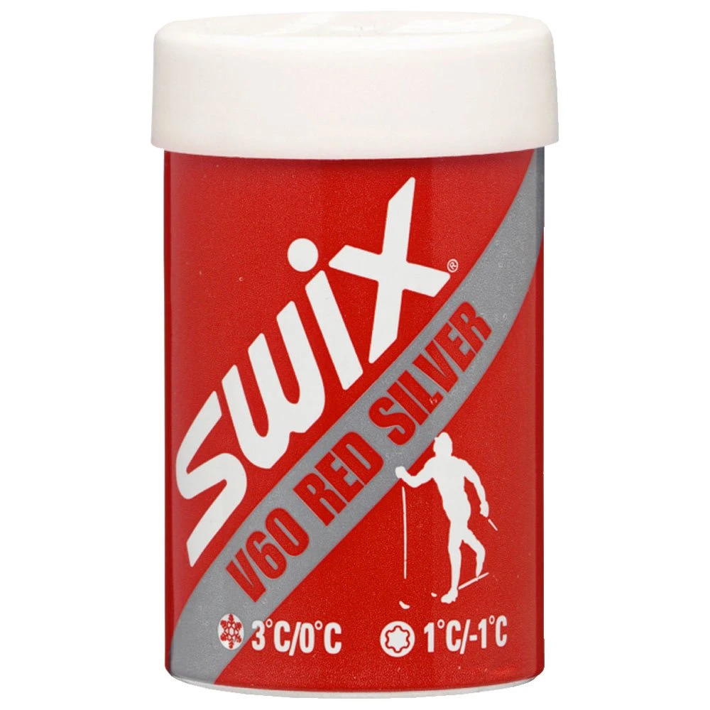 Cera En Bote Swix V60 Red Silver Hardwax 0/+3C 43g 3 Cera En Bote Swix V60 Red Silver Hardwax 0/+3C 43g