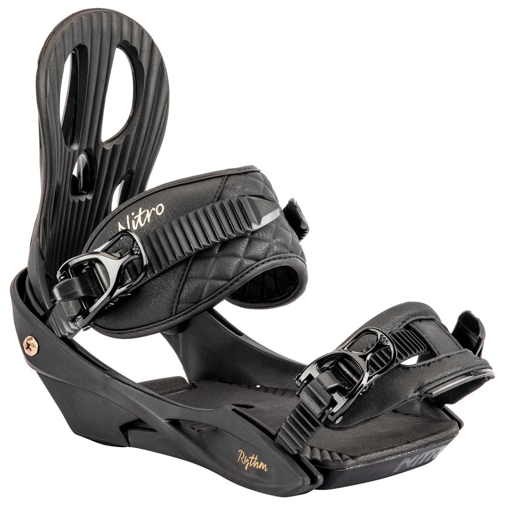 Fijaciones Snowboard Nitro Rythm Black Bronze 4 Fijaciones Snowboard Nitro Rythm Black Bronze - Imagen 2