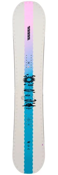 K2 Pack Snowboard Dreamsicle Design + Fij