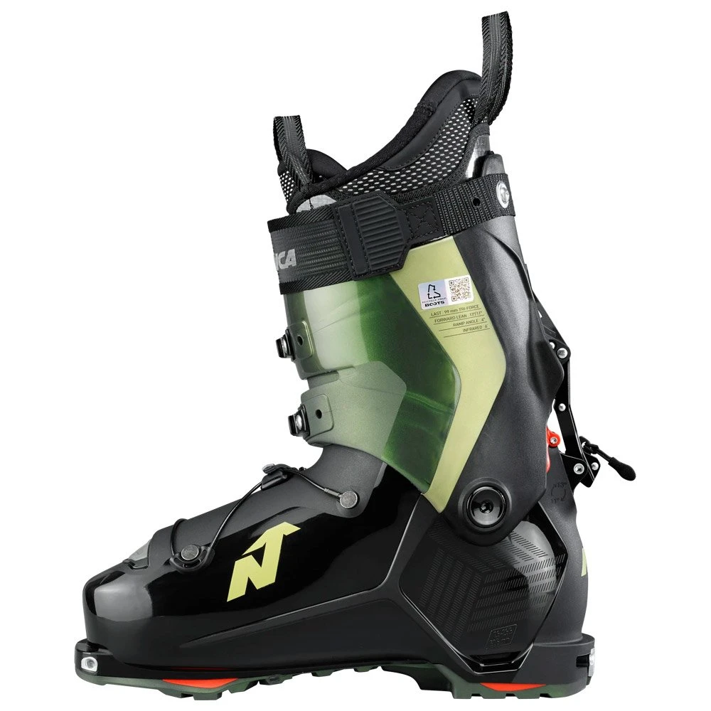 Botas De Esquí De Travesía Nordica Unlimited 130 Dyn Black Irid Green Red 4 Botas De Esquí De Travesía Nordica Unlimited 130 Dyn Black Irid Green Red - Imagen 2