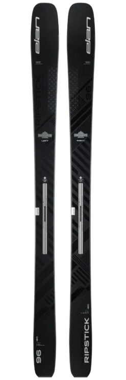 ELAN Pack Esquí Alpino Ripstick 96 Black Edition + Fij