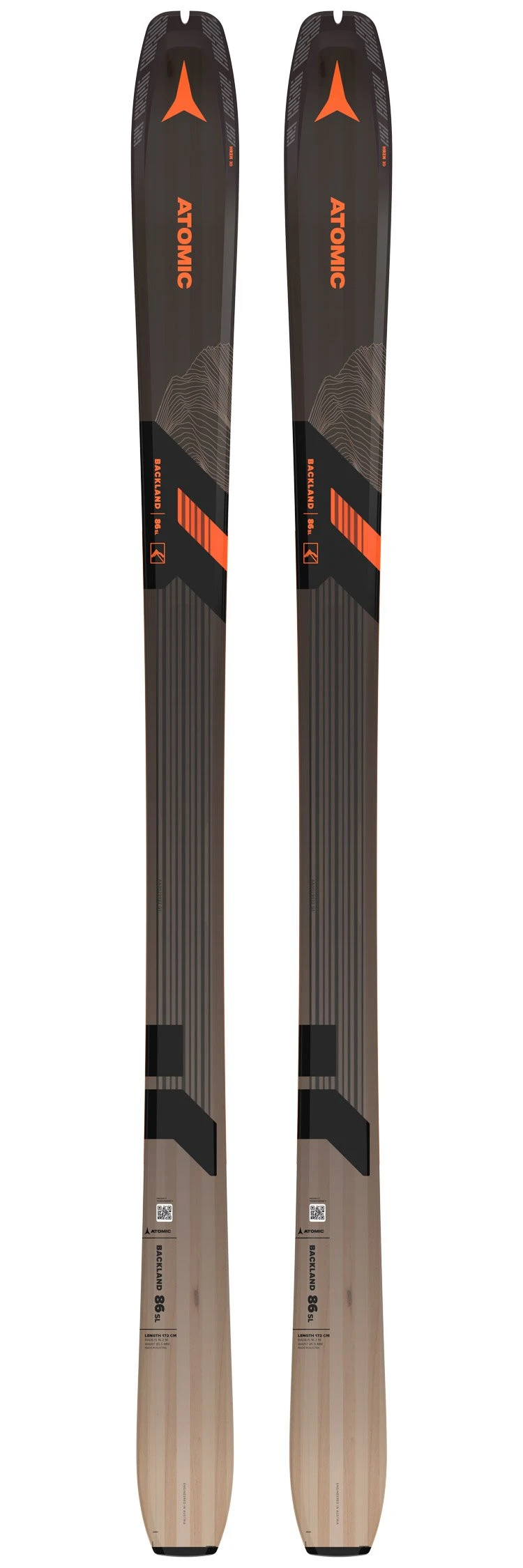 Esquís De Travesía Atomic Backland 86 Sl 3 Esquís De Travesía Atomic Backland 86 Sl