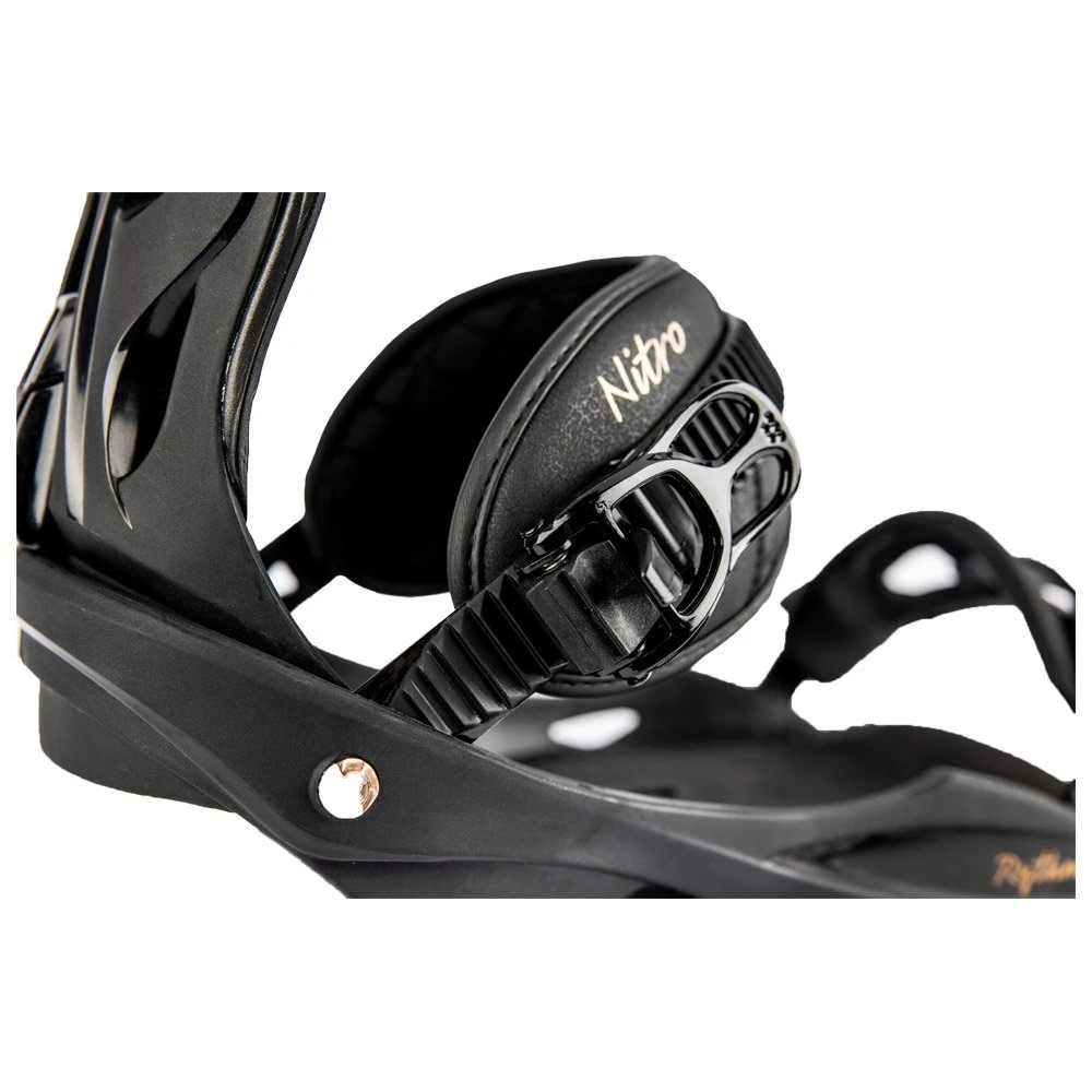 Fijaciones Snowboard Nitro Rythm Black Bronze 10 Fijaciones Snowboard Nitro Rythm Black Bronze - Imagen 8