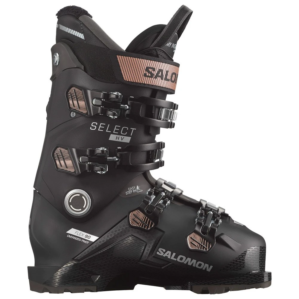 Botas De Esquí Salomon Select Hv 90 W Gw Black Pink Gold 3 Botas De Esquí Salomon Select Hv 90 W Gw Black Pink Gold