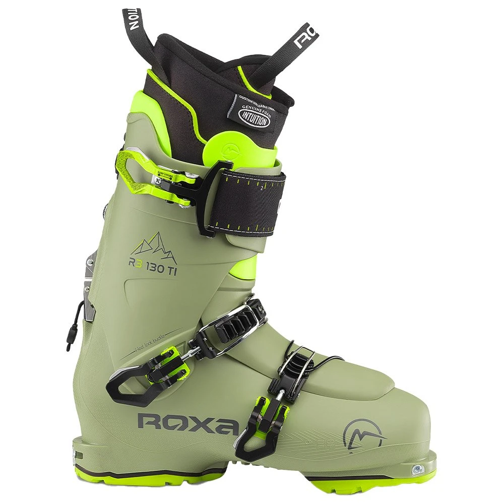 Botas De Esquí Roxa R3 130 Ti IR Gw Olive Neon 3 Botas De Esquí Roxa R3 130 Ti IR Gw Olive Neon