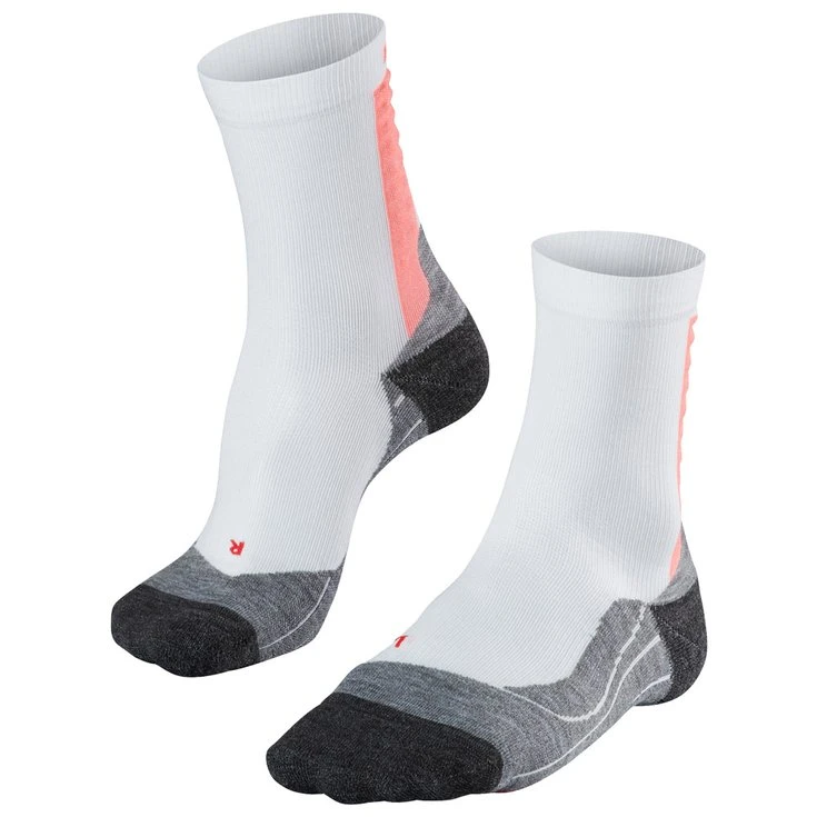 Calcetines Esquí Nórdico Falke Achilles W White Neon Red 5 Calcetines Esquí Nórdico Falke Achilles W White Neon Red - Imagen 3