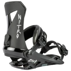 Fijaciones Snowboard Nitro Zero Ultra Black