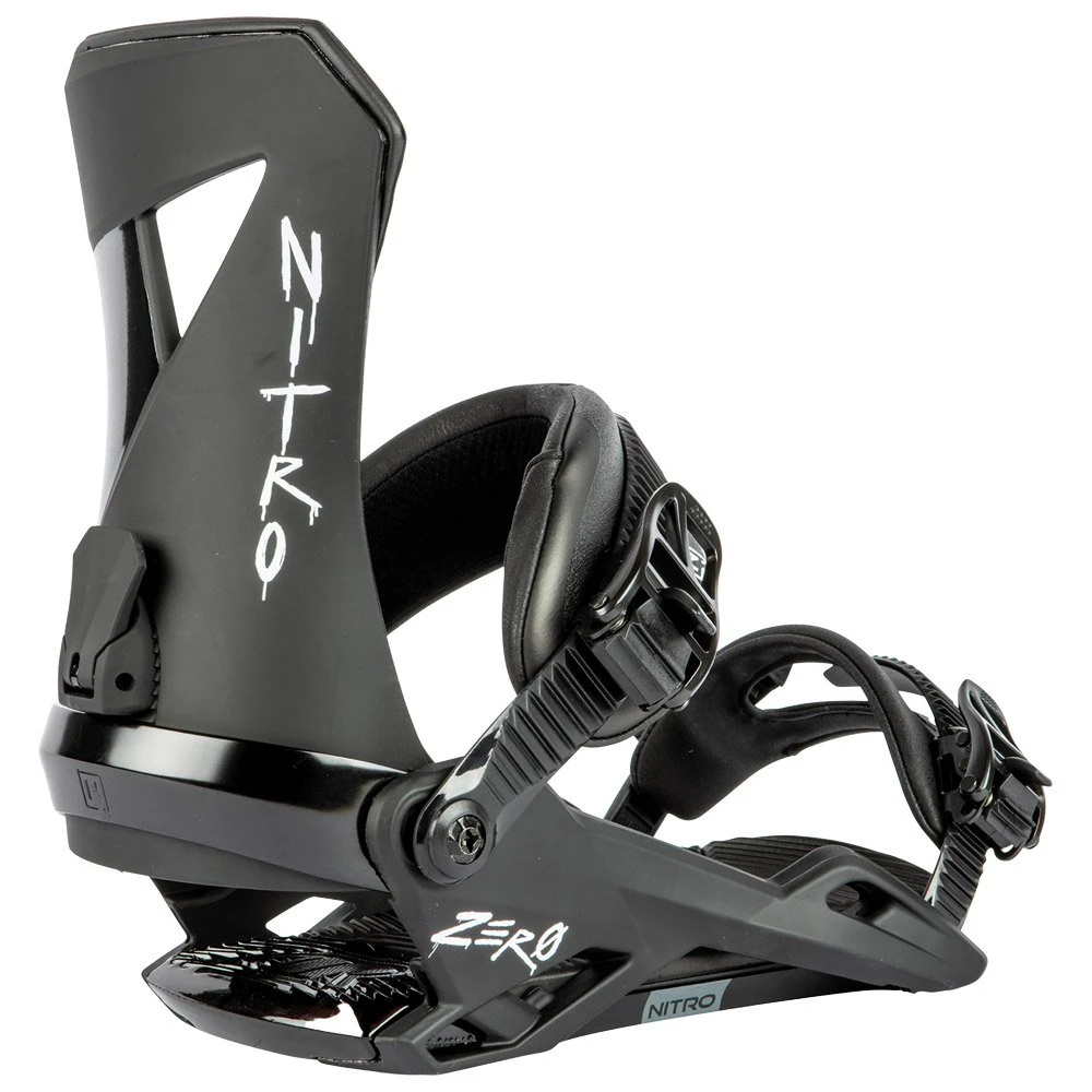 Fijaciones Snowboard Nitro Zero Ultra Black 3 Fijaciones Snowboard Nitro Zero Ultra Black