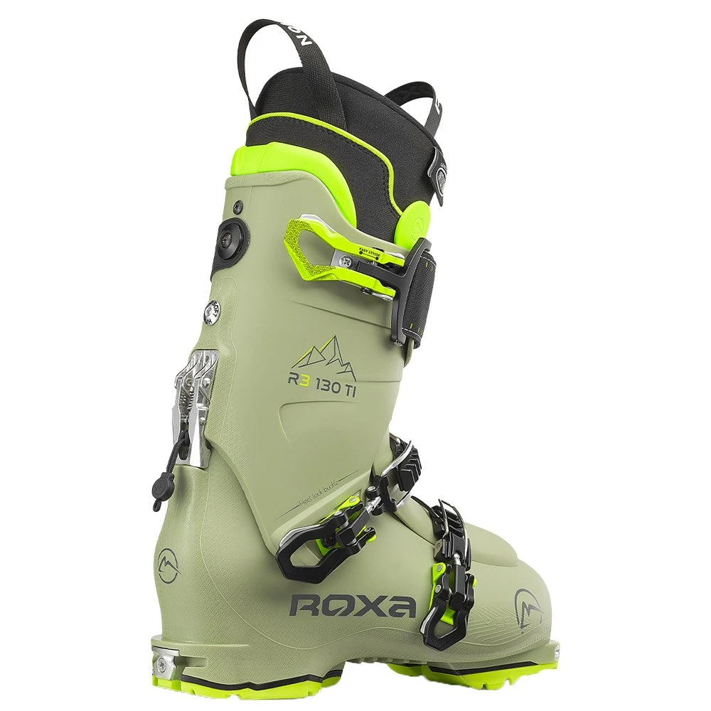 Botas De Esquí Roxa R3 130 Ti IR Gw Olive Neon 4 Botas De Esquí Roxa R3 130 Ti IR Gw Olive Neon - Imagen 2