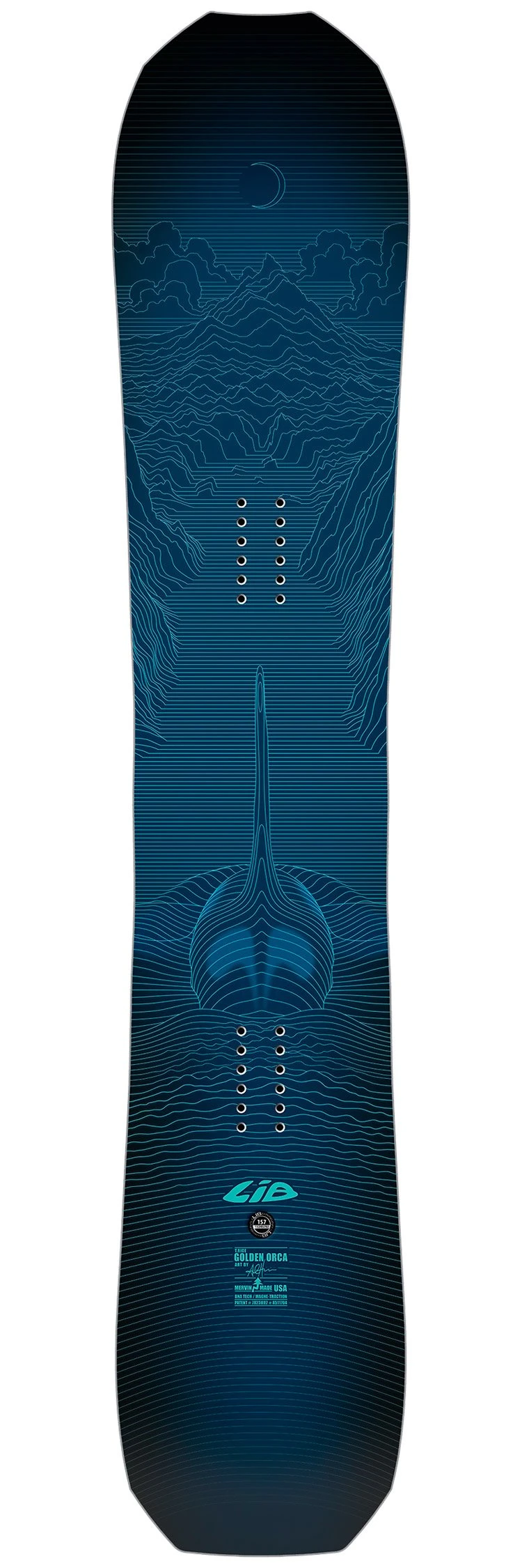 Lib Tech Pack Snowboard T.Rice Golden Orca + Fij 3 Lib Tech Pack Snowboard T.Rice Golden Orca + Fij