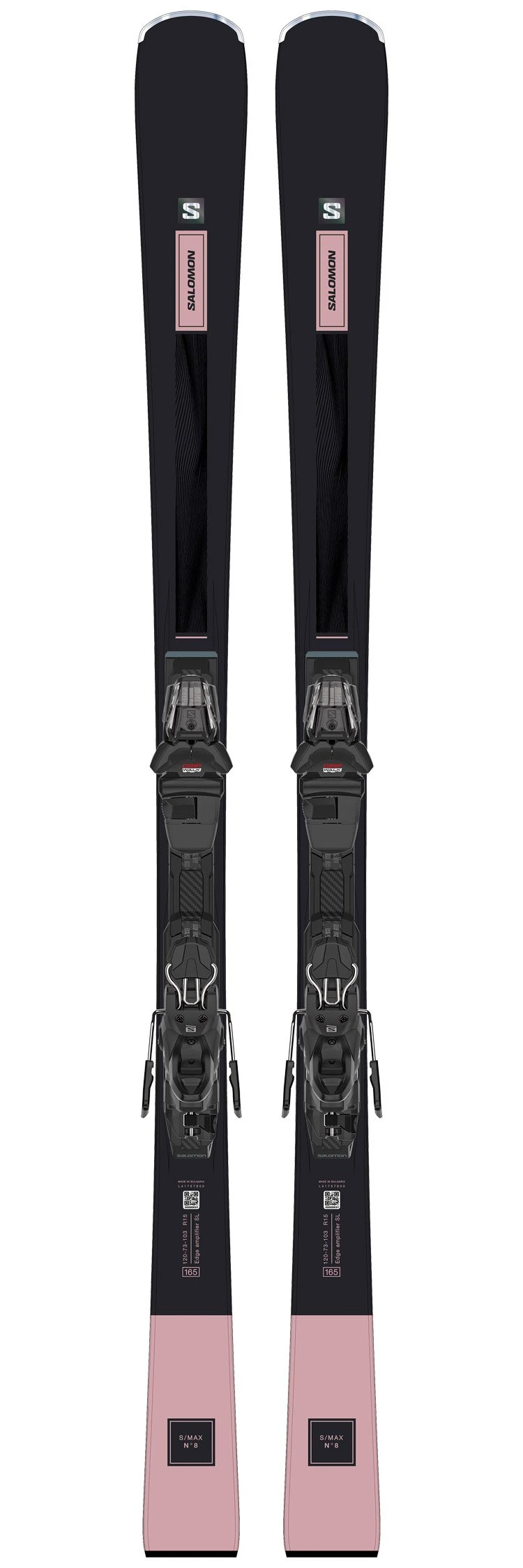 Salomon Pack Esquí Alpino S/Max N°8 + Fij 3 Salomon Pack Esquí Alpino S/Max N°8 + Fij