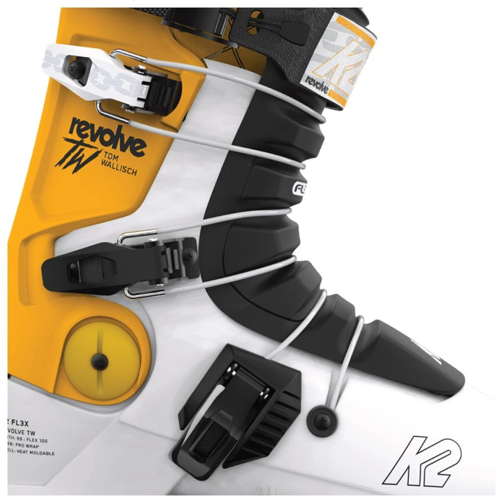 Botas De Esquí K2 Revolve Tw White Yellow 4 Botas De Esquí K2 Revolve Tw White Yellow - Imagen 2