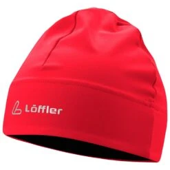 Gorro Esquí Nórdico Loffler Mono Hat Red