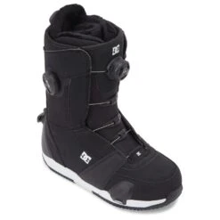 Botas DC Lotus Step On Black White