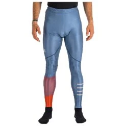 Traje De Fondo Nórdico Sportful Squadra Tight Blue Sea/Red