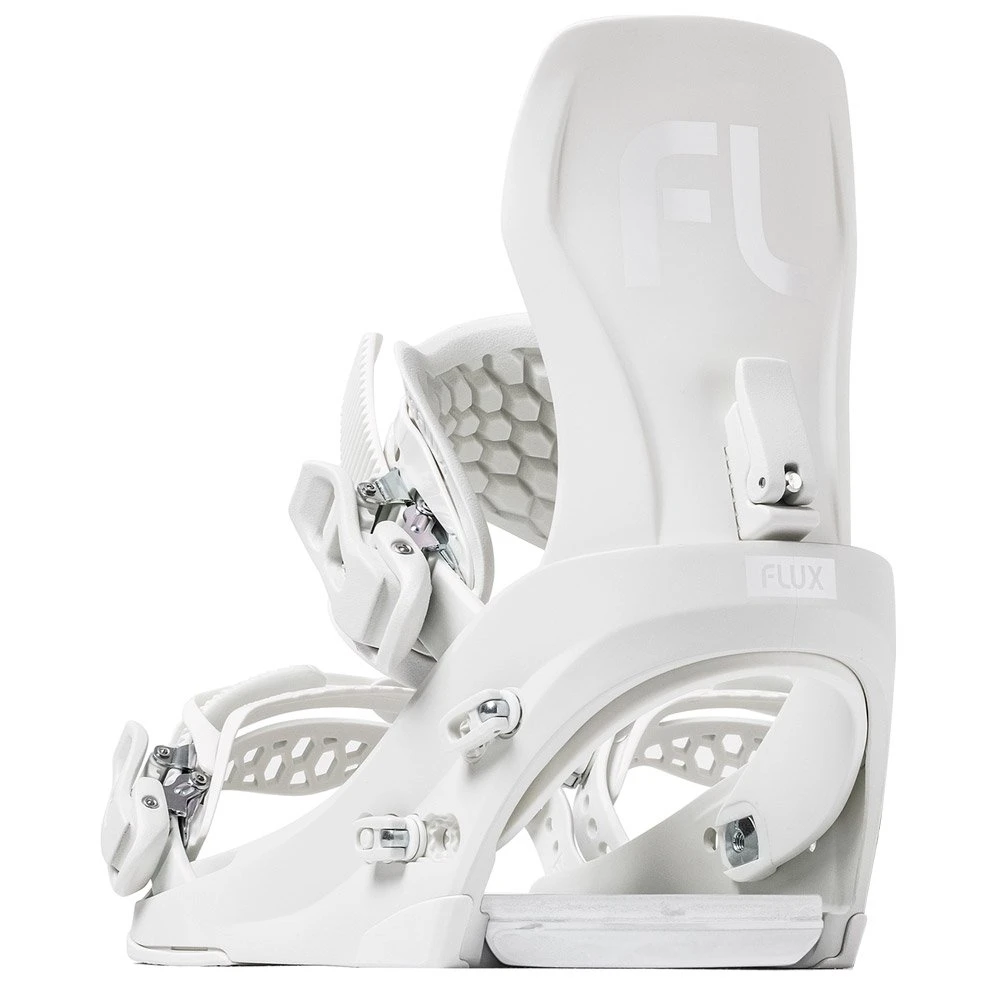 Fijaciones Snowboard Flux CV White 3 Fijaciones Snowboard Flux CV White