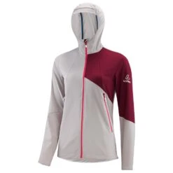 Chaqueta Esquí Nórdico Loffler W Hooded Jacket Agila As Greystone