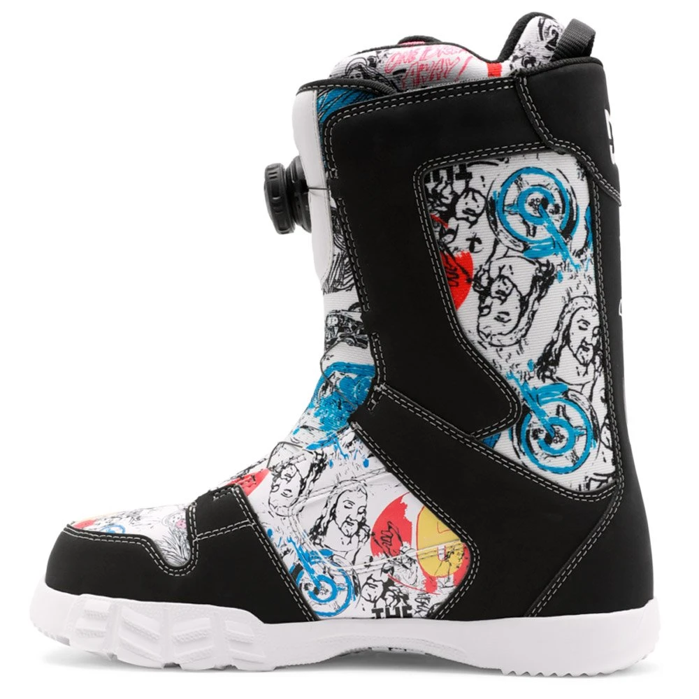 Botas DC Andy Warhol Phase Boa White Black Print 6 Botas DC Andy Warhol Phase Boa White Black Print - Imagen 4