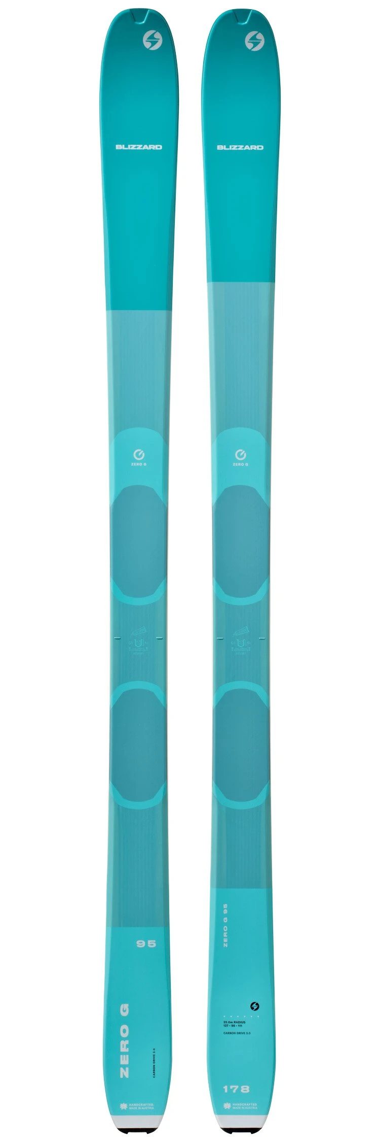 Esquís De Travesía Blizzard Zero G 095 W 3 Esquís De Travesía Blizzard Zero G 095 W