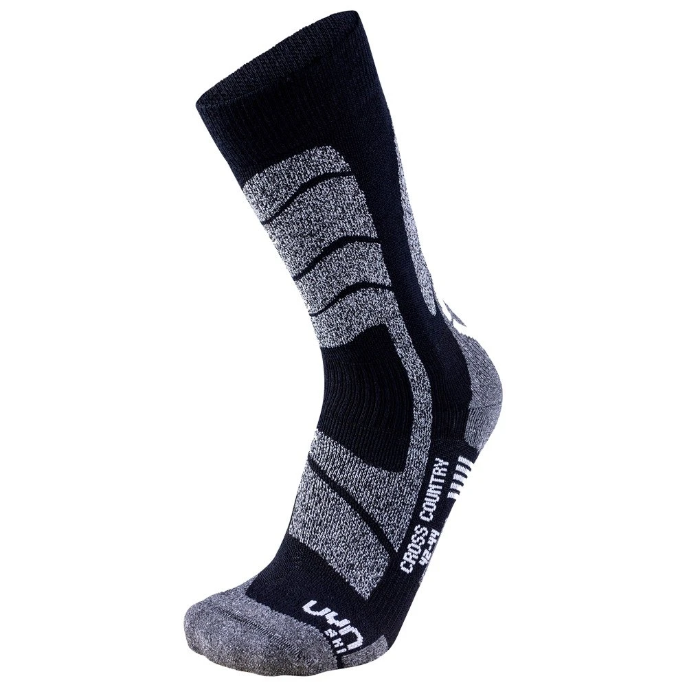 Calcetines Esquí Nórdico Uyn M Ski Cross Country Socks Black Mouline 3 Calcetines Esquí Nórdico Uyn M Ski Cross Country Socks Black Mouline