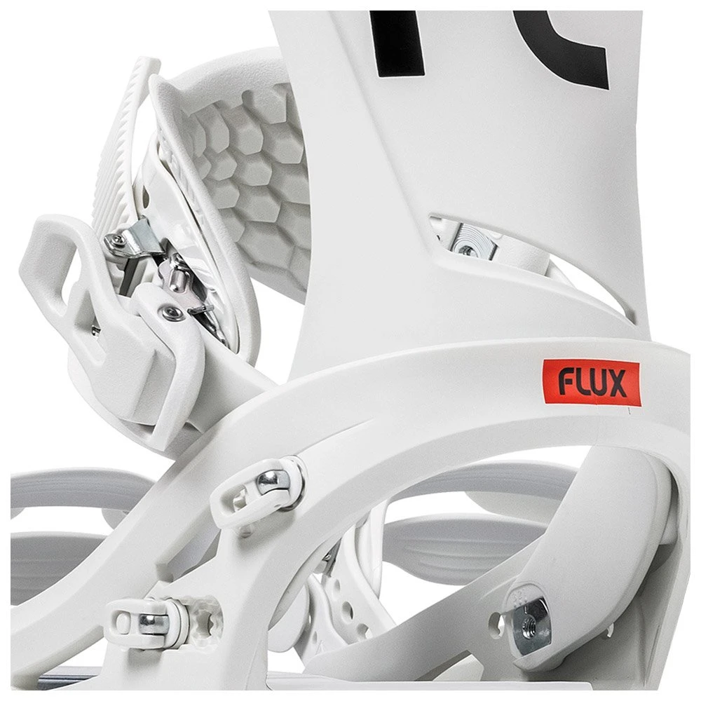 Fijaciones Snowboard Flux DS White 4 Fijaciones Snowboard Flux DS White - Imagen 2