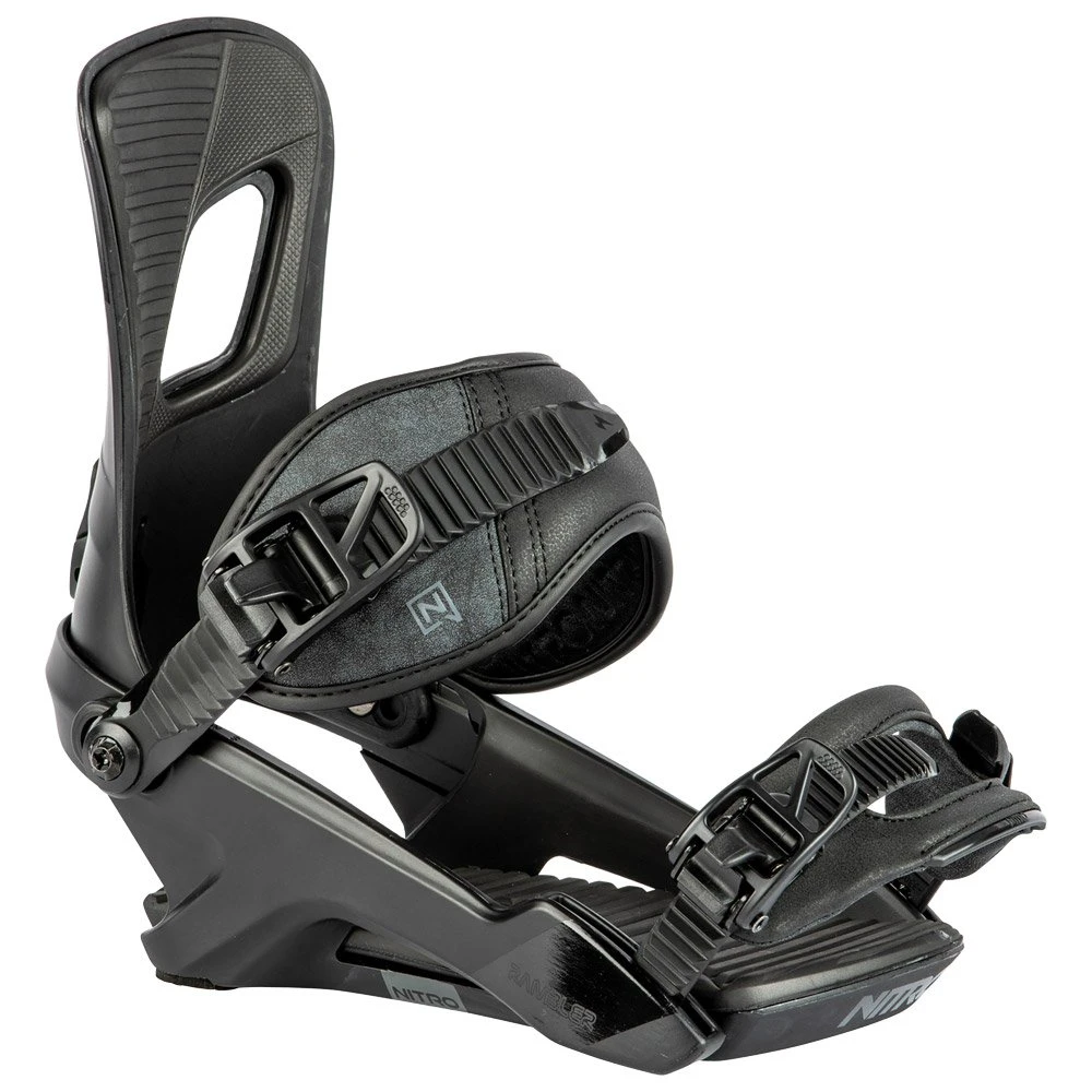 Fijaciones Snowboard Nitro Rambler Ultra Black 4 Fijaciones Snowboard Nitro Rambler Ultra Black - Imagen 2