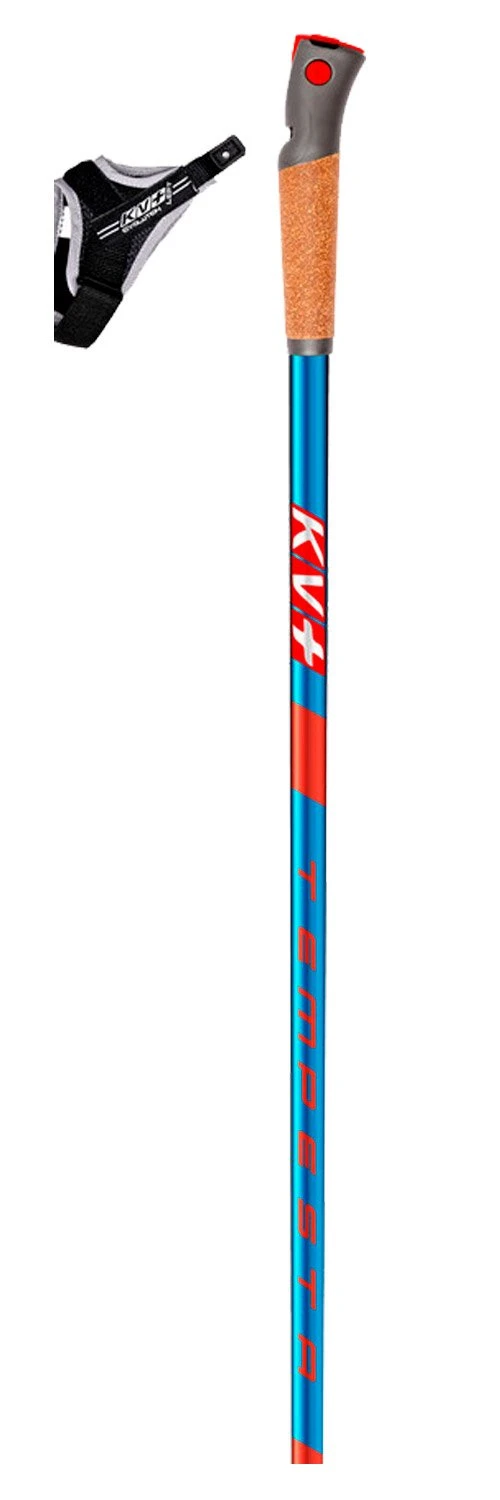 Bastón De Esquí De Fondo KV+ Tempesta Blue 4 Bastón De Esquí De Fondo KV+ Tempesta Blue - Imagen 2