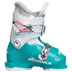 Botas De Esquí Nordica Speedmachine J 2 Girl Light Blue White Pink
