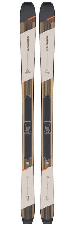 Salomon Pack Esquí Travesía Mtn 91 Carbon + Fij