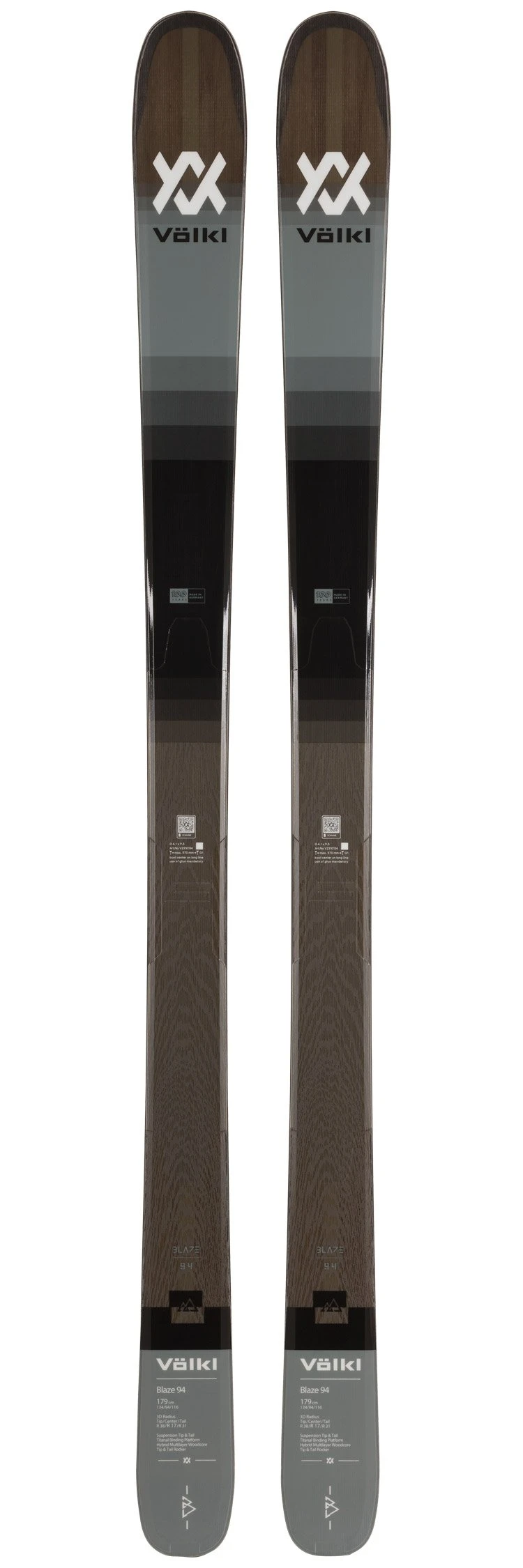 Volkl Pack Esquí Alpino Blaze 94 + Fij 3 Volkl Pack Esquí Alpino Blaze 94 + Fij