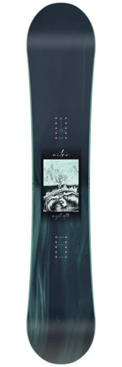 Tabla De Snowboard Nitro Mystique