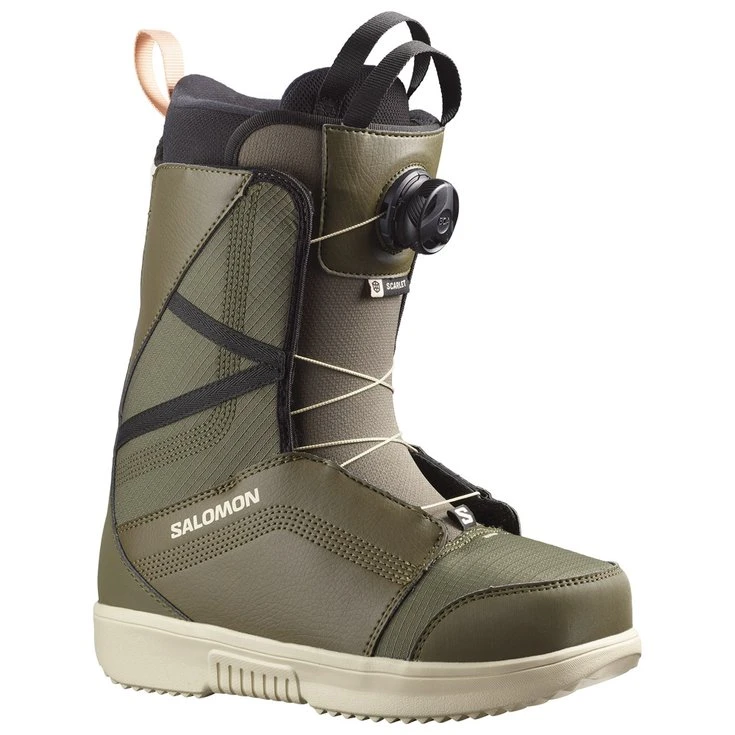 Botas Salomon Scarlet Boa Army Green 7 Botas Salomon Scarlet Boa Army Green - Imagen 5