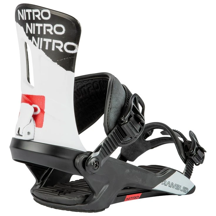 Fijaciones Snowboard Nitro Rambler Ultra Black 15 Fijaciones Snowboard Nitro Rambler Ultra Black - Imagen 13