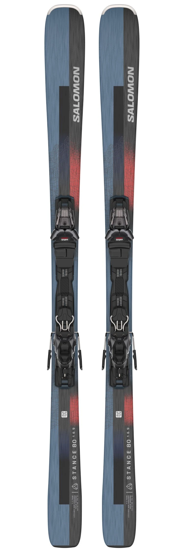 Salomon Pack Esquí Alpino E Stance 80 + Fij 3 Salomon Pack Esquí Alpino E Stance 80 + Fij