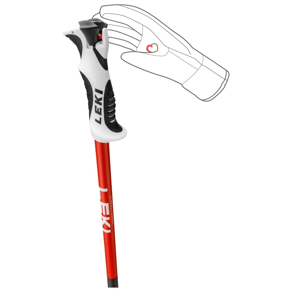 Bastones Leki Bold S Dark Anthracite Bright Red 5 Bastones Leki Bold S Dark Anthracite Bright Red - Imagen 3