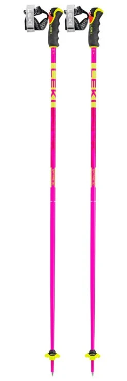 Bastones Leki Spitfire 3D Neonmagenta Neonyellow Berry