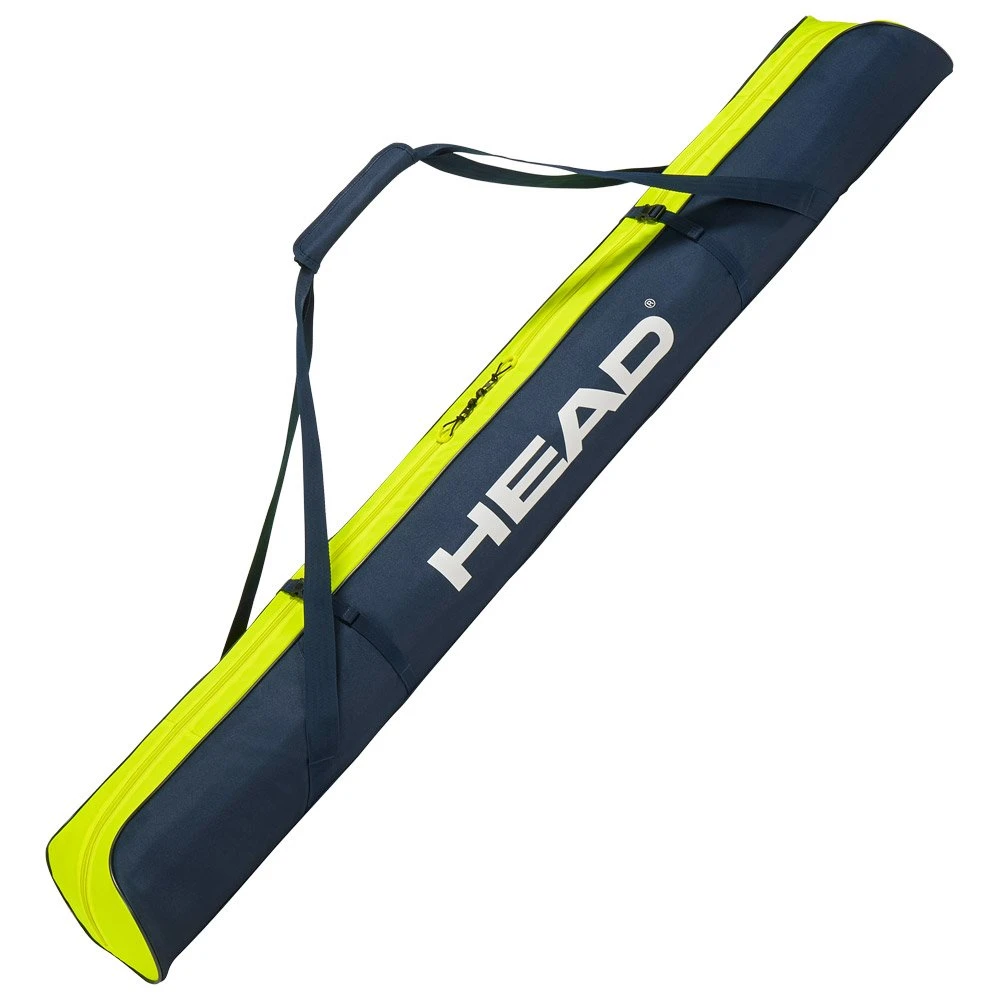 Head Single Skibag Short 160 Navy Blue Yellow + 3 Head Single Skibag Short 160 Navy Blue Yellow +