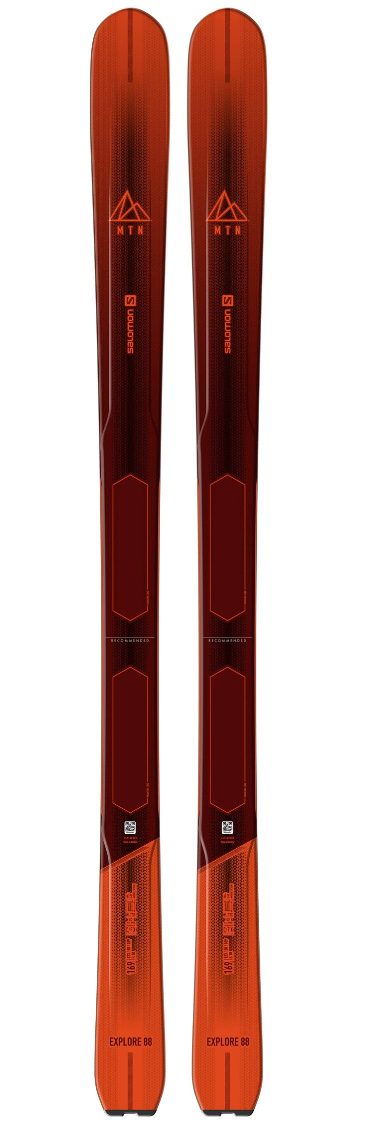 Esquís De Travesía Salomon Mtn Explore 88 3 Esquís De Travesía Salomon Mtn Explore 88