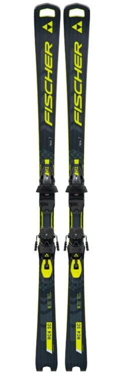 Fischer Pack Esquí Alpino Rc4 Wc Sc M-Track + Fij