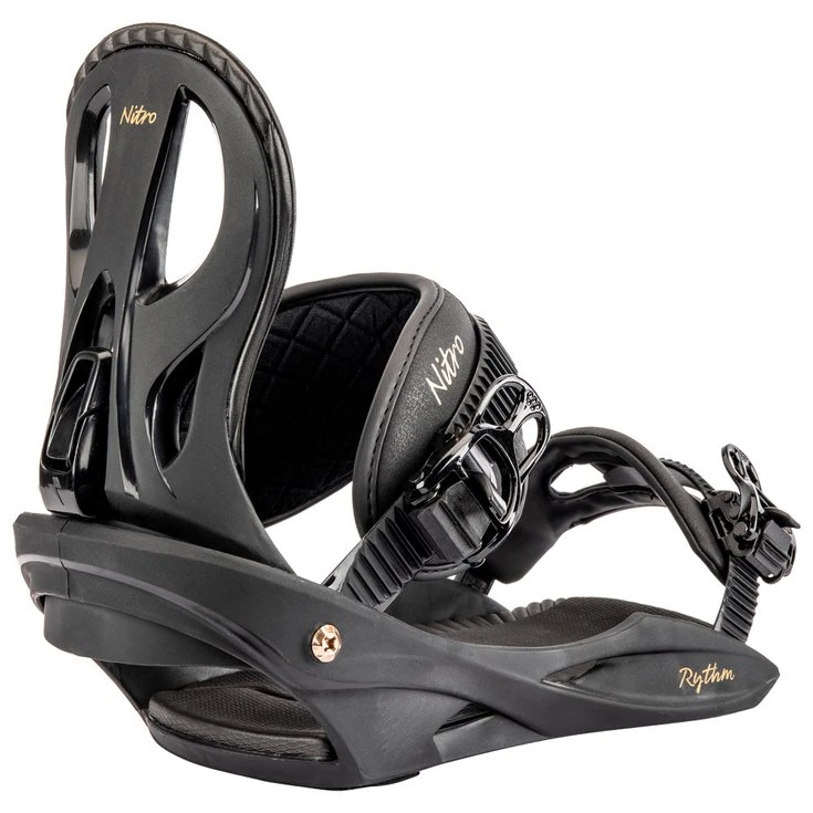 Fijaciones Snowboard Nitro Rythm Black Bronze 12 Fijaciones Snowboard Nitro Rythm Black Bronze - Imagen 10