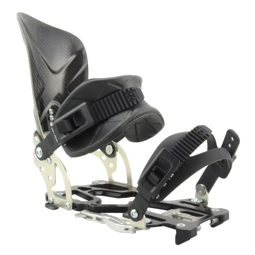 Fijaciones Snowboard Plum Feyan Carbon Noir Gris 6 Fijaciones Snowboard Plum Feyan Carbon Noir Gris - Imagen 4