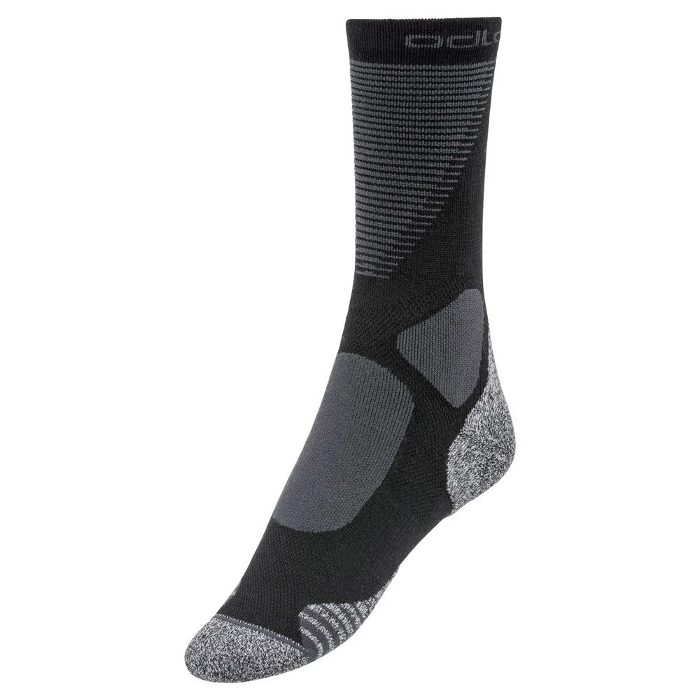 Calcetines Esquí Nórdico Odlo Active Warm Xc Crew Black/Graphite Grey 3 Calcetines Esquí Nórdico Odlo Active Warm Xc Crew Black/Graphite Grey