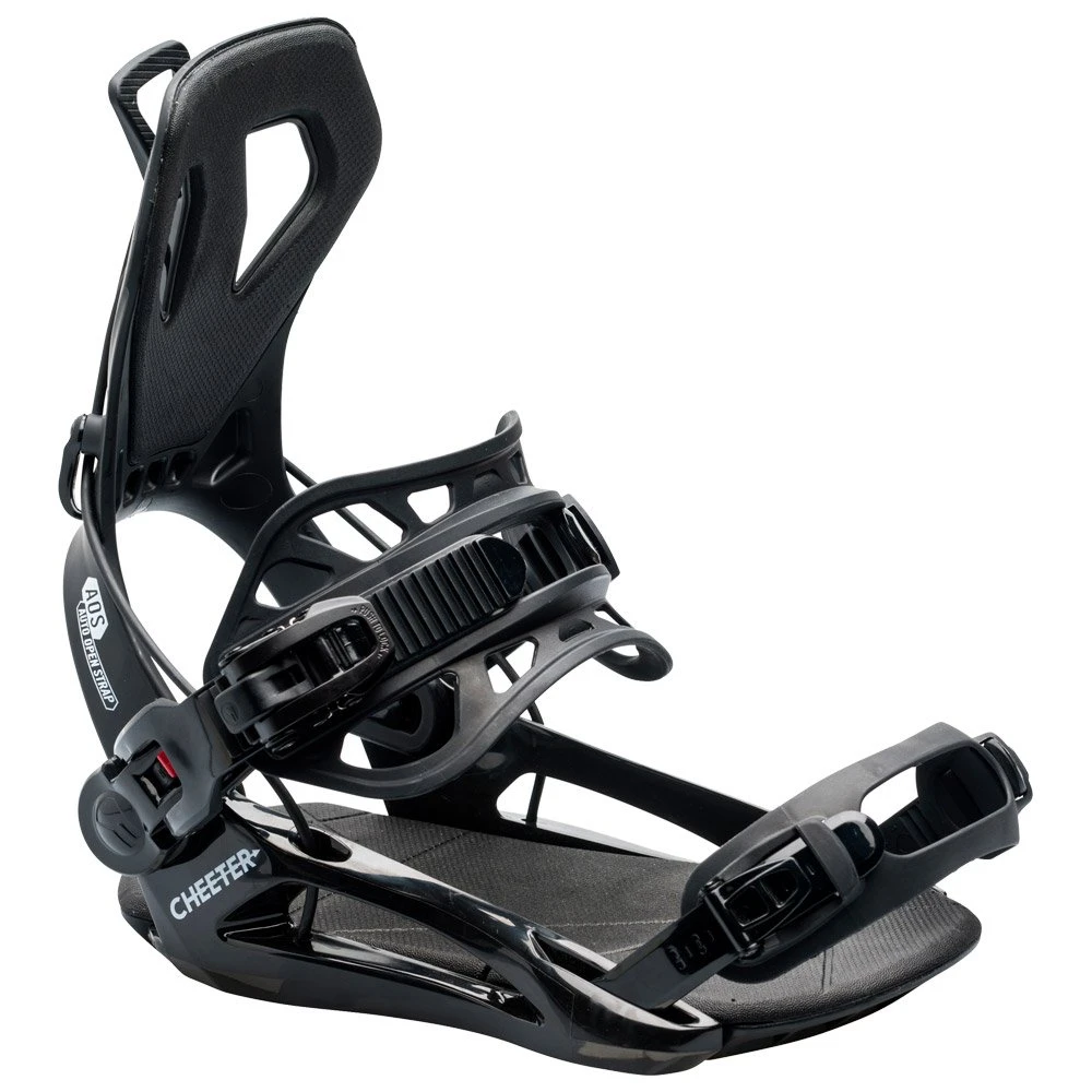 Fijaciones Snowboard Gnu Cheeter Black 4 Fijaciones Snowboard Gnu Cheeter Black - Imagen 2